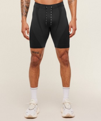 Seamless Running Half Tight - View 1
