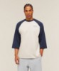 Retro Collegiate 3/4 Sleeve T-Shirt - View 1