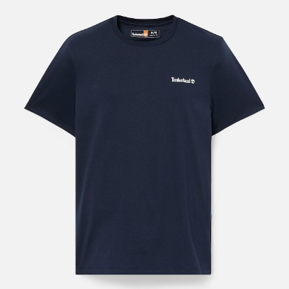 Front and Back Logo TShirt TBL Dark Sapphire HERO