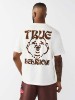 WAVY LOGO BUDDHA FACE GRAPHIC TEE