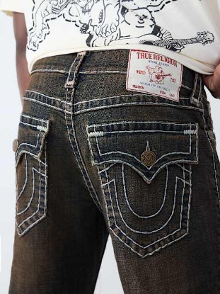 RICKY SUPER T FLAP STRAIGHT JEAN 34"