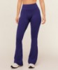 Crossover Back Flared Leggings - View 1