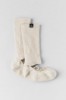 Women's Strappy Siren Grip Sock - Oatmeal Heather