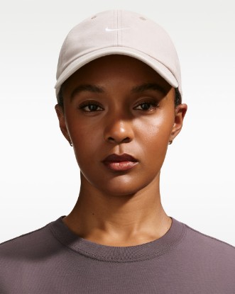 Nike Club Unstructured Denim Cap - College Grey/White