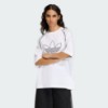 White OVERSIZED TEE (ADILENIUM)