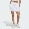 White Beyond The Course Side-Snap Twistweave Skort