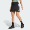 Black Train Essentials 3-Stripes Workout Skort