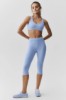 Picture of Alosoft High-Waist Iconic 90's Capri - Light Provence Blue