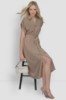BUTTON-FRONT MIDI COMMUTER DRESS VIEW 1 | MIDI DRESSES