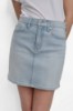 MINI SKIRT WITH RHINESTONE EMBELLISHMENT VIEW 1 | Skirts