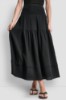 SMOCKED WAIST MAXI TIERED SKIRT VIEW 1 | Skirts