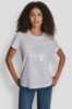 DKNY SEQUIN LOGO CREW NECK TEE VIEW 1 | Tees & Tanks
