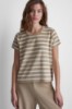 TOWELLING TERRY CREW NECK TEE VIEW 1 | Tees & Tanks