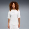 Essentials Graphics Bedazzled Women's Oversized Tee, PUMA White, extralarge