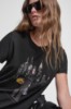 STUDDED MOTO CONVERSATIONAL TEE VIEW 1 | Tees & Tanks