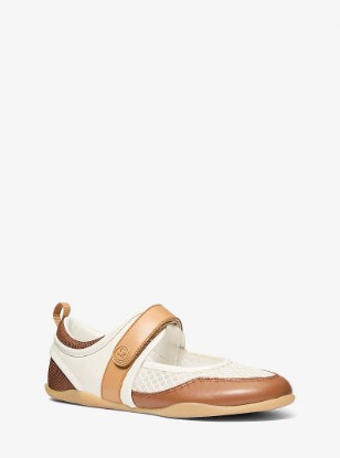 Kyler Mary Jane Sneaker in LUGGAGE | Michael Kors
