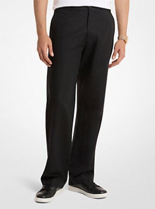Picture of Houndstooth Cotton Zip Cargo Pants