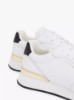 Picture of Metallic Accent Leather Runner Sneaker