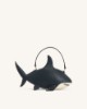 Picture of Nerys Shark Look Top Handle Bag - Dark Blue