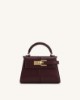 Picture of Elise Top Handle Bag - Deep Burgundy