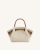 Picture of Hana Mini Tote Bag - Brown Canvas