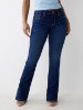 BECCA MID RISE LUREX BOOTCUT JEAN