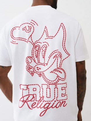 PUFF PRINT CAT TEE