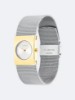 Picture of Geometric Dial Mesh Bracelet Watch