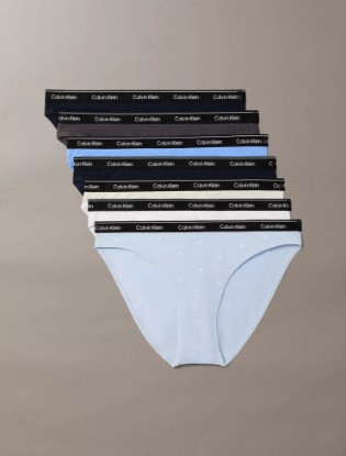 Picture of Modern Logo 7-Pack Bikini Breezy Blue Multi