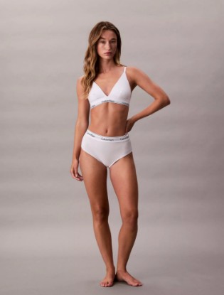 Picture of Icon Cotton Modal High Waist Bikini Black