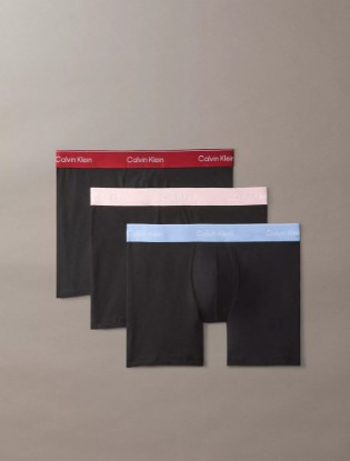 Picture of Icon Cotton Stretch 3-Pack Boxer Brief Fall Berry Multi