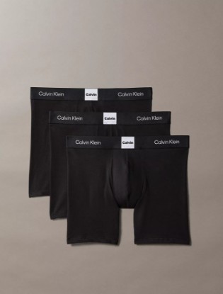 Picture of Icon Logo Graphic 3-Pack Boxer Brief Black