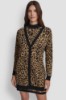 Picture of LEOPARD JACQUARD CARDIGAN