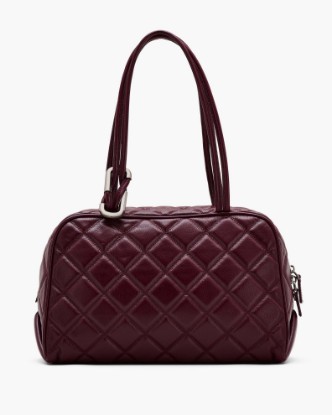 The Quilted Leather Dual Satchel
