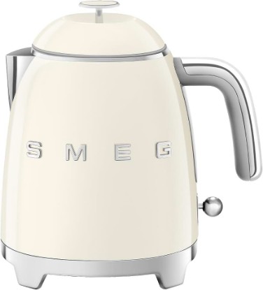 Picture of Smeg Mini 50's Retro Style 3 Cup Electric Kettle with Double Wall Anti Slip Base and Water Level Indicator (Cream)