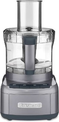 Picture of Cuisinart 8 Cup Food Processor, 350-Watt Motor, Gunmetal, FP-8GMP1 | 350W motor