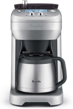 Picture of Breville BDC650BSS Grind Control Thermal Carafe, Brushed Stainless Steel | Grind and brew fresh coffee your way with drip coffee maker with built-in grinder and adjustable grind and strength settings
