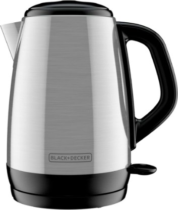Picture of BLACK+DECKER 1.7L Cordless Electric Kettle, KE1700SD, Rapid Boil, Auto Shutoff, Stainless Steel