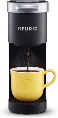 Picture of Keurig K-Mini Single Serve K-Cup Pod Coffee Maker, 6 to 12oz Brew size, with Cord Storage, Perfect for Small Spaces, Black | Cord Storage, Small Spaces