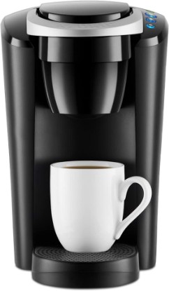 Picture of Keurig K-Compact Single-Serve K-Cup Pod Coffee Maker, with 3 Brew Sizes, Smart Start Feature, 36oz Removable Reservoir, Black