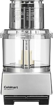 Picture of Cuisinart Food Processor, Dishwasher Safe 11-Cup Food Processor with Slicing & Shredding Discs, Cuisinart Pro Custom 11 Stainless Steel Electric Chopper & Kitchen Food Processor, Chrome, DLC-8SBCYP1 | Dishwasher-safe, electric food processor, slicing/shredding discs & 625W motor easily chop, slice, puree & mix, DLC-8SBCYP1