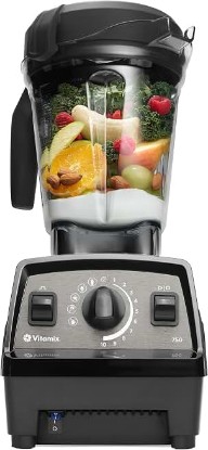 Picture of Vitamix Propel Series 750 Professional-Grade Blender with Four Blending Programs for Smoothies, Soups and More, Self-Cleaning, Stainless-Steel Blades, 64 Oz Container, Black
