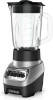 صورة BLACK+DECKER PowerCrush Multi-Function Blender with 6-Cup Glass Jar, 4 Speed Settings, Silver