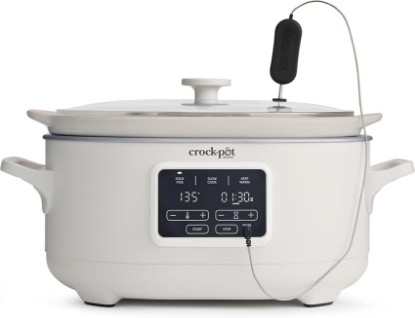 Picture of Crock-Pot Programmable 6-Quart Slow Cooker with Sous Vide, Oat Milk