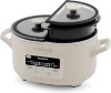 Picture of Crock-Pot MultiMeal Multicooker and Programmable Slow Cooker with Bake Function, Create 2 Dishes Simultaneously, Two 3.7qt Nonstick Pots Feed 8+ People, Dishwasher-Safe