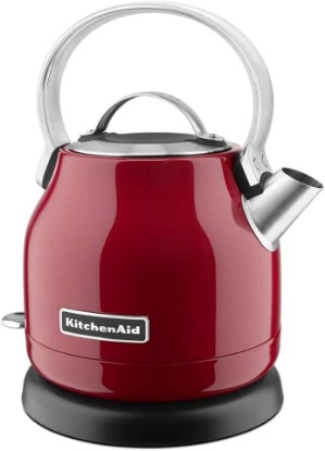 Picture of KitchenAid 1.25L Electric Kettle KEK1222, Empire Red | Removable Lid for Easy Filling, Stainless Steel Design, Convenient Pouring Spout, Compact Design