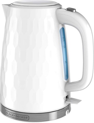 Picture of BLACK+DECKER 1.7L Cordless Electric Kettle, White
