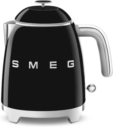 Picture of Smeg Mini 50's Retro Style 3 Cup Electric Kettle with Double Wall Anti Slip Base and Water Level Indicator (Black)
