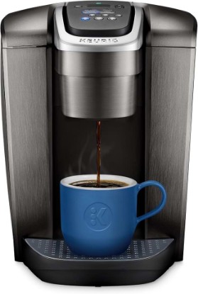Picture of Keurig K-Elite Single Serve K-Cup Pod Coffee Maker, with Strength and Temperature Control, Iced Coffee Capability, 8 to 12oz Brew Size, Programmable, Brushed Slate | Strength, Temperature Control, Iced Coffee Capability, 8 to 12oz Brew Size, Programmable