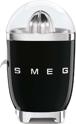 Picture of Smeg 50's Retro Style Citrus Juicer with Drip Free Spout, Automatic Activation, and Efficient Straining, Black